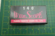 Box of 5 - WIDELUX 140 WIDE SCOPE PANON CAMERA 24PC NEW SLIDE MOUNTS in ORI BOX