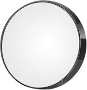 BELLIFFY 10x Magnification Makeup Tool Round Mirror Compact Wall Mount 2 Suction Cups Ideal for Home Travel