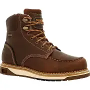 Georgia Boot AMP LT Wedge Waterproof Moc Toe 6 in Work Boot GB00429 Mens 12M