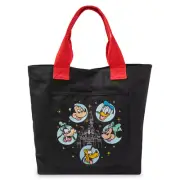 Disney Mickey Mouse and Friends Canvas Tote Bag Black 2023