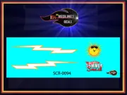 1/64 '64 Ford Galaxy 500' SUMMER SMASH Decal SCR-0094
