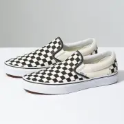 Vans Classic CHECKERBOARD SLIP ON Sneaker Men's 9 Women's 10.5 EU 42 VN000EYEBWW