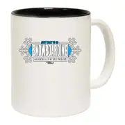 Power Monkeez Just Want To Go Snowboarding Adult Problem Mug Cup