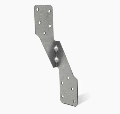 100 Pack Simpson Strong Tie H2.5AZ ZMAX Galvanized 18-Gauge Hurricane Tie