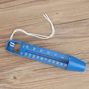Pool Floating Thermometer Accurate Fast Read Large Display Indoor Outdoor Swim Spa Blue PP 9.45 Inch