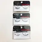Lot of 3 - Ardell Eye Lash Strips Baby Demi Black Wispies - New