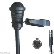 Pro Cardioid New Lapel Lavalier Clip Microphone For Shure Wireless Mic Sets