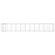 Andala Pets Outdoor Dog Kennel Galvanised Steel with Roof 26.62 m