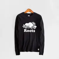 在飛比找蝦皮購物優惠-全新長袖Outlet Roots 加拿大海狸 大學T 打底衫