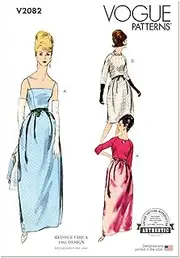 [VOGUE PATTERNS] Sewing Pattern V2082B5 Misses' Dress and Bolero B5(8-10-12-14-16)