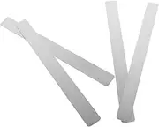 ZUNOXAZ 4pcs Bulletin Board Strips with Adhesive Backing Sturdy Iron Memo Bars for Home Office and School Display Modern Minimalist Design