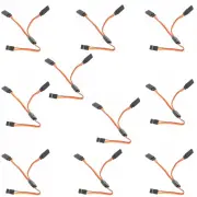 10PCS Amass 15cm Y Servo Cable Lead Splitter For JR Spektrum HITEC