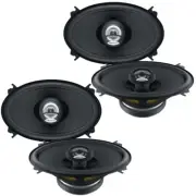 Hertz DCX460.3 80W RMS 4x6" 2-Way Coaxial Car Speakers (2 Pairs)