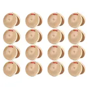 Musical Castanets Instrument Wooden Finger Castanets Percussion Rhythm Music Musical Instrument Percussion Instrument As shown