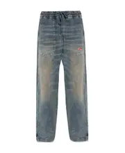 D-Martians straight-leg jeans XS Gray
