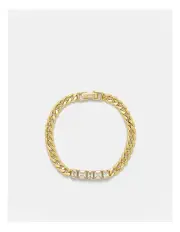 [Mimco] Verse Crystal Bracelet in Gold