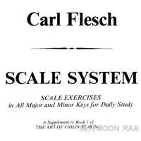 在飛比找蝦皮購物優惠-熱賣精品卡爾弗萊什 Carl Flesch 小提琴音階體系 