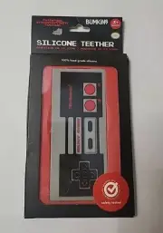 Bumkins Nintendo NES Game Controller Silicone Baby Teether New