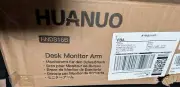 HUANUO Dual Monitor Mount up to 32 inches Screens, VESA 75/100mm