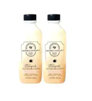 2 BATH & BODY WORKS BODY MASSAGE OIL AROMATHERAPY STEEPED INVIGORATION ROSE NEW