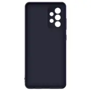 Case Samsung A52, A52 5G silicone cover silver black EF-PA525TBEGWW - Au Seller.