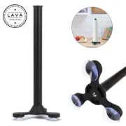 Sucker Paper Towel Holder Free Standing for Kitchen Bathroom Aluminium