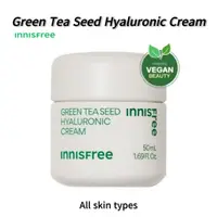 在飛比找蝦皮購物優惠-悅詩風吟 [Innisfree]綠茶籽透明質酸保濕霜(所有膚