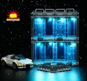 Brick Shine - Light Kit for LEGO® Iron Man Armory 76216