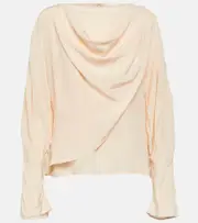 [Chloe] Chloé Silk top AU 12 beige