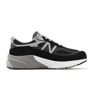 【NEW BALANCE】休閒鞋 990 V6 4E 超寬楦 黑 美製 男鞋 麂皮 復古 NB 紐巴倫(M990BK6-4E)