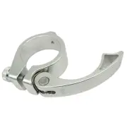 Folding Bike Ebike Bicycle Seatpost Clamp 40mm Aluminum Alloy Easy to Lock
