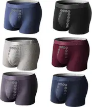 Energy Field Therapy Men's Underwear (6pcs) - Magnetic EFT Energy Field Therapy 3XL