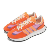 在飛比找PChome24h購物優惠-adidas 愛迪達 慢跑鞋 Retropy E5 男鞋 橘