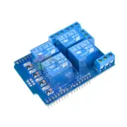 4 Channel 4 CH Relay Shield Terminal DC 5V Development Board for Arduino UNO R3
