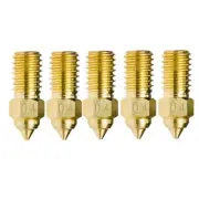 5PCS 3D Printer Brass Nozzle for -7//Ender3V3 SE High Speed High7770