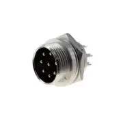 MIC338 Female Microphone Jack PIN: 8 for Front Panel