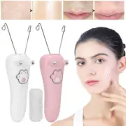 Facial Epilator Electric Face Hair Shaver Machine Remover Cotton Thread NEW