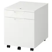 GALANT Drawer unit with drop-file storage, white, 45x55 cm