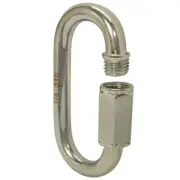 3/16" Stainless Steel Quick Link Chain Rigging Marine 400 LBS Capacity