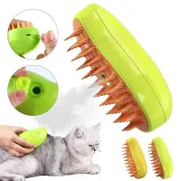 在飛比找蝦皮購物優惠-Electric Spray Cat Hair Brush 