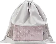 [Generic] Silk Cloth Dust | Dustproof Transparent Window Dust Bags | Unique Soft Drawstring Storage Pouch Elegant Dust