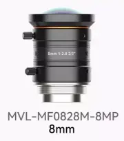 HIKROBOT Industrial Camera Lens MVL-MF0828M-8MP C-Mount 8MP 2/3 " 8mm