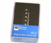 11203-21-Bc Seymour Duncan Vtg Hot Stack Plus Strat Bridge Pickup Black STK-S7
