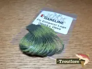 OLIVE & LIGHT OLIVE FLY ENHANCER LEGS BY HARELINE DUBBIN FLY TYING NEW
