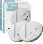 2-Pack, The Grip Jar Opener | Original Under Cabinet Jar Lid & Bottle Opener, Effortless for Weak Hands & Seniors with Arthritis - Made In USA