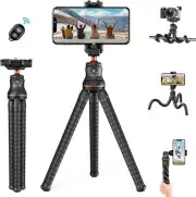K&F Concept Mini Camera Tripod Stand Flexible with Phone Holder Bluetooth Remote