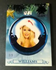 2019 Benchwarmer BETH WILLIAMS Holiday ORNAMENT Purple Foil/2 PLAYBOY Playmate