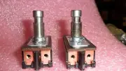 1520150-1 7229K2 PUSH BUTTON SWITCH DPDT TECONN TYCO AMP (1 PER LOT)