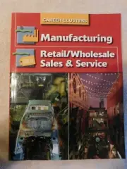 MCGRAW-HILL CAREER CLUSTERS, MANUFACTURING-RETAIL/WHOLESALE SALES/SERVICE