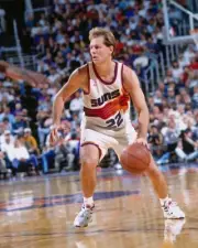 Danny Ainge Action Phoenix Suns 8x10 Vintage NBA Basketball Photo